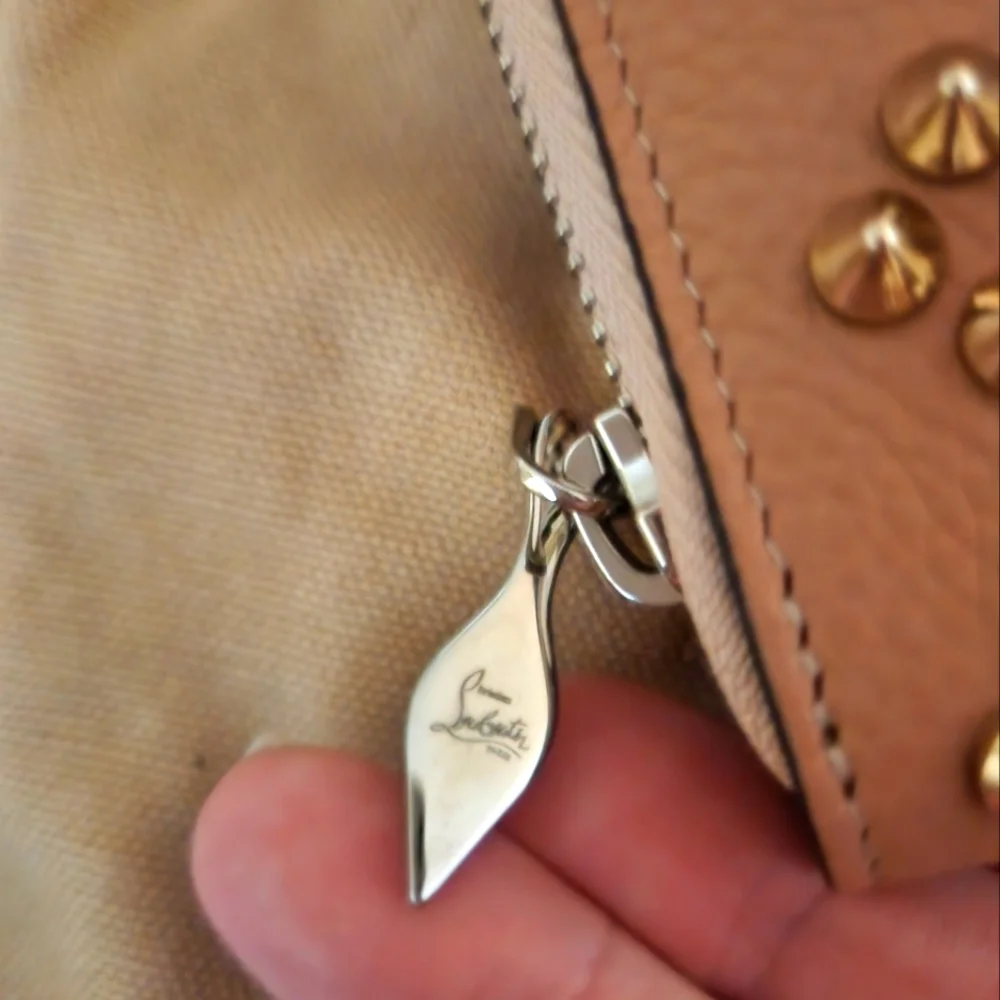 Christian Louboutin Panettone Studded Zippy Wallet LIKE NEW & DUST BAG COA - Picture 3 of 8